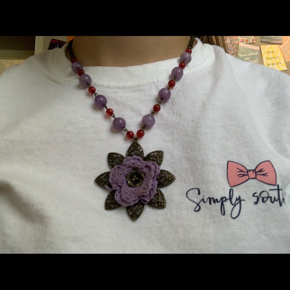flower necklace